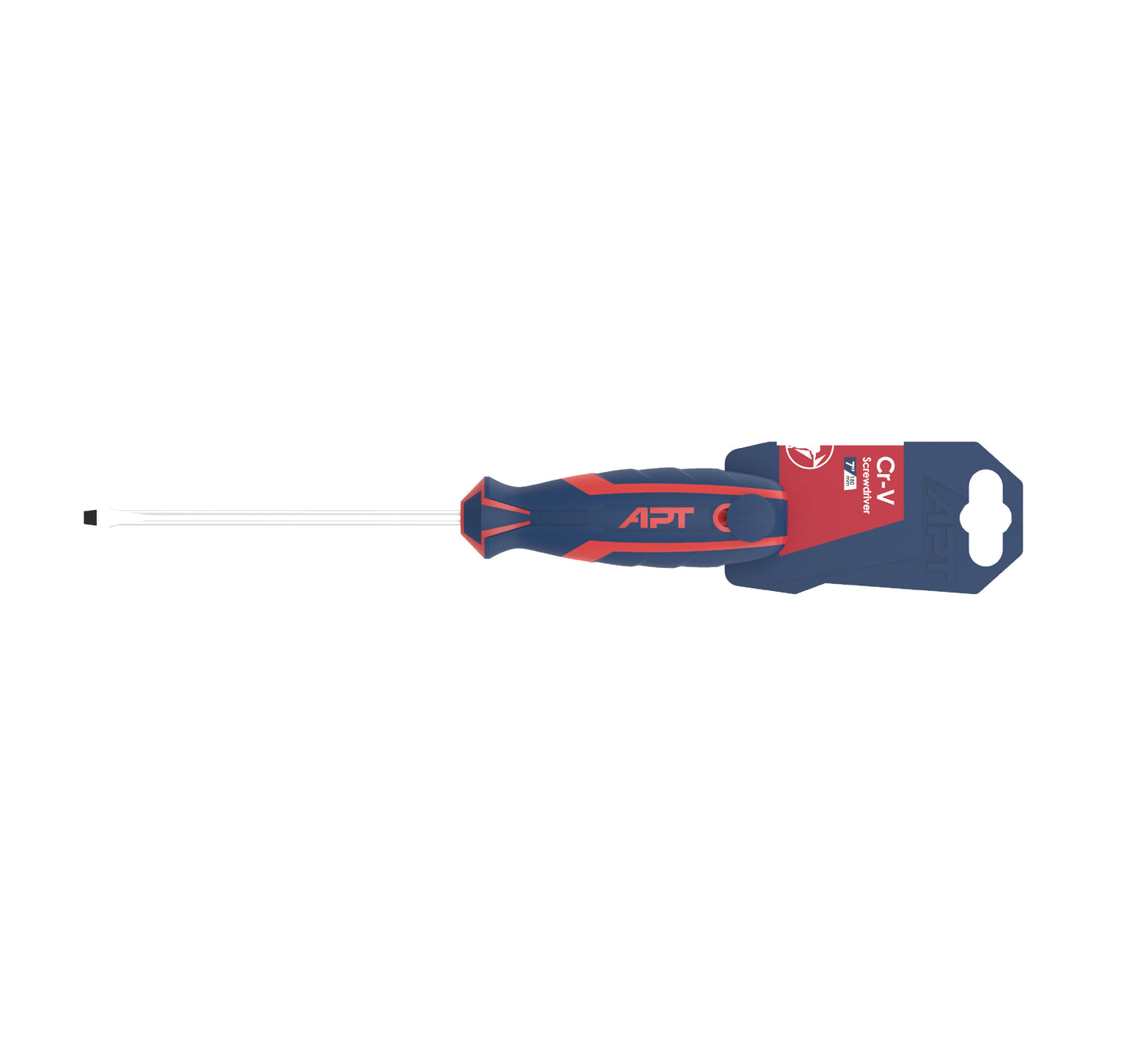 APT SCREW DRIVER NARROW END APT-2 COLOR HANDLE WITH CARD HOLDER SL 4X100 AH1412744-4x100