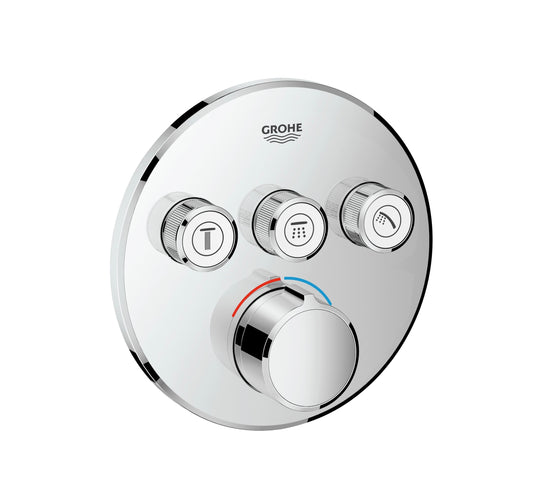 GROHE SMART CONTROL CONCEALED MIXER ROUND WITH ONE VALVE 3SC - 29146000